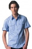Herenwerkoverhemd Russell Roll sleeve KM